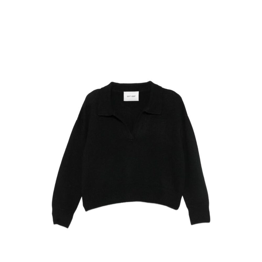 Soft Goat Black Knitwear - Jumpers Women